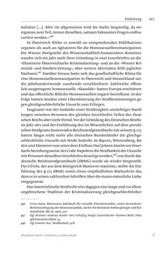 Image of the Page - 127 - in Verkehrte Leidenschaft - Gleichgeschlechtliche Unzucht im Kontext von Strafrecht und Medizin