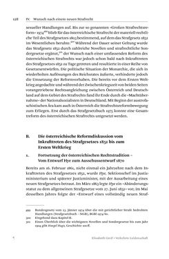 Bild der Seite - 128 - in Verkehrte Leidenschaft - Gleichgeschlechtliche Unzucht im Kontext von Strafrecht und Medizin