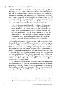 Bild der Seite - 132 - in Verkehrte Leidenschaft - Gleichgeschlechtliche Unzucht im Kontext von Strafrecht und Medizin