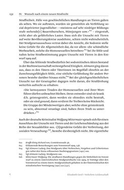 Bild der Seite - 152 - in Verkehrte Leidenschaft - Gleichgeschlechtliche Unzucht im Kontext von Strafrecht und Medizin