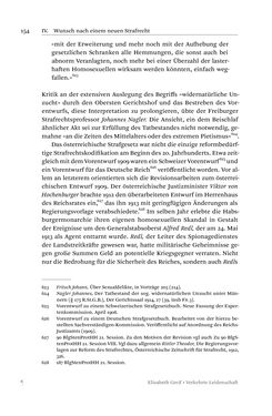 Bild der Seite - 154 - in Verkehrte Leidenschaft - Gleichgeschlechtliche Unzucht im Kontext von Strafrecht und Medizin