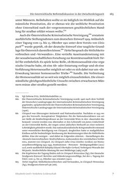 Bild der Seite - 165 - in Verkehrte Leidenschaft - Gleichgeschlechtliche Unzucht im Kontext von Strafrecht und Medizin