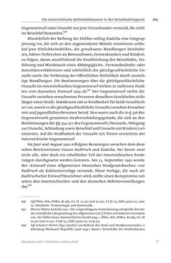 Bild der Seite - 169 - in Verkehrte Leidenschaft - Gleichgeschlechtliche Unzucht im Kontext von Strafrecht und Medizin