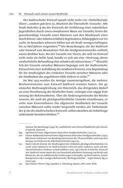 Bild der Seite - 170 - in Verkehrte Leidenschaft - Gleichgeschlechtliche Unzucht im Kontext von Strafrecht und Medizin