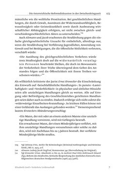 Bild der Seite - 173 - in Verkehrte Leidenschaft - Gleichgeschlechtliche Unzucht im Kontext von Strafrecht und Medizin