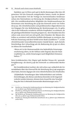 Bild der Seite - 182 - in Verkehrte Leidenschaft - Gleichgeschlechtliche Unzucht im Kontext von Strafrecht und Medizin