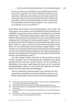 Bild der Seite - 185 - in Verkehrte Leidenschaft - Gleichgeschlechtliche Unzucht im Kontext von Strafrecht und Medizin