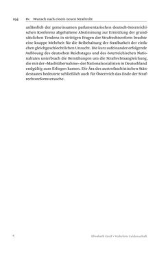 Bild der Seite - 194 - in Verkehrte Leidenschaft - Gleichgeschlechtliche Unzucht im Kontext von Strafrecht und Medizin