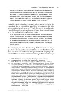 Image of the Page - 315 - in Verkehrte Leidenschaft - Gleichgeschlechtliche Unzucht im Kontext von Strafrecht und Medizin