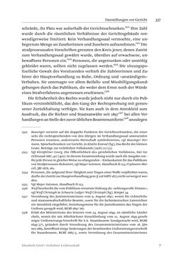 Bild der Seite - 337 - in Verkehrte Leidenschaft - Gleichgeschlechtliche Unzucht im Kontext von Strafrecht und Medizin