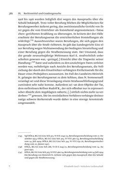Image of the Page - 382 - in Verkehrte Leidenschaft - Gleichgeschlechtliche Unzucht im Kontext von Strafrecht und Medizin