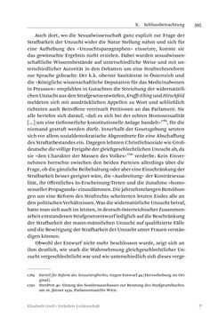 Image of the Page - 395 - in Verkehrte Leidenschaft - Gleichgeschlechtliche Unzucht im Kontext von Strafrecht und Medizin