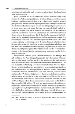 Bild der Seite - 400 - in Verkehrte Leidenschaft - Gleichgeschlechtliche Unzucht im Kontext von Strafrecht und Medizin