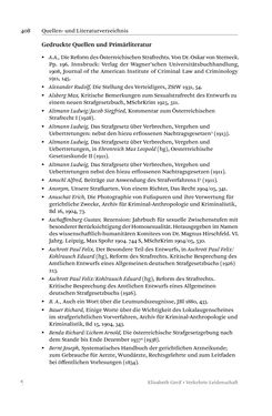 Bild der Seite - 408 - in Verkehrte Leidenschaft - Gleichgeschlechtliche Unzucht im Kontext von Strafrecht und Medizin