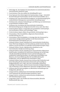 Bild der Seite - 411 - in Verkehrte Leidenschaft - Gleichgeschlechtliche Unzucht im Kontext von Strafrecht und Medizin