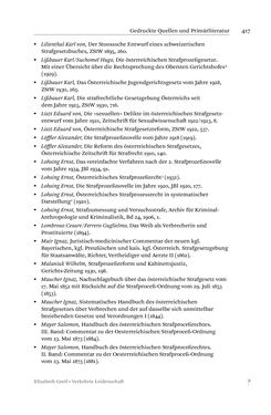 Bild der Seite - 417 - in Verkehrte Leidenschaft - Gleichgeschlechtliche Unzucht im Kontext von Strafrecht und Medizin