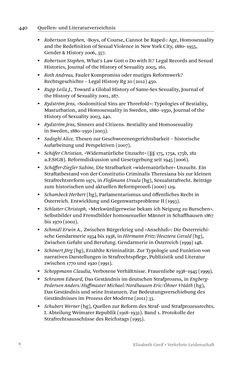 Image of the Page - 440 - in Verkehrte Leidenschaft - Gleichgeschlechtliche Unzucht im Kontext von Strafrecht und Medizin
