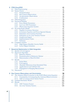 Image of the Page - (000012) - in Contributions to GRACE Gravity Field Recovery - Improvements in Dynamic Orbit Integration, Stochastic Modelling of the Antenna Offset Correction, and Co-Estimation of Satellite Orientations