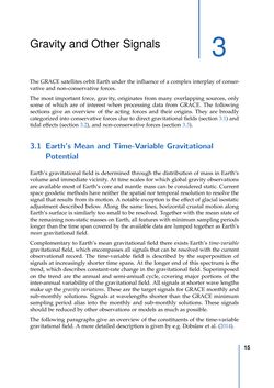Image of the Page - 15 - in Contributions to GRACE Gravity Field Recovery - Improvements in Dynamic Orbit Integration, Stochastic Modelling of the Antenna Offset Correction, and Co-Estimation of Satellite Orientations