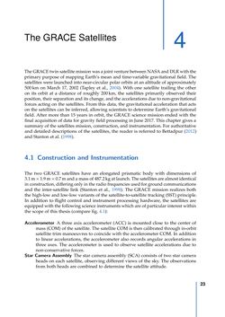 Bild der Seite - 23 - in Contributions to GRACE Gravity Field Recovery - Improvements in Dynamic Orbit Integration, Stochastic Modelling of the Antenna Offset Correction, and Co-Estimation of Satellite Orientations