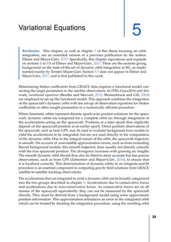 Image of the Page - 29 - in Contributions to GRACE Gravity Field Recovery - Improvements in Dynamic Orbit Integration, Stochastic Modelling of the Antenna Offset Correction, and Co-Estimation of Satellite Orientations