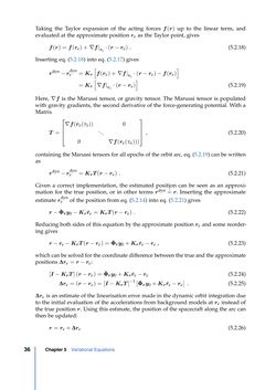 Image of the Page - 36 - in Contributions to GRACE Gravity Field Recovery - Improvements in Dynamic Orbit Integration, Stochastic Modelling of the Antenna Offset Correction, and Co-Estimation of Satellite Orientations