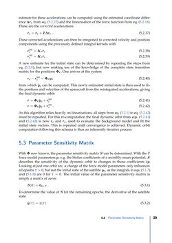 Bild der Seite - 39 - in Contributions to GRACE Gravity Field Recovery - Improvements in Dynamic Orbit Integration, Stochastic Modelling of the Antenna Offset Correction, and Co-Estimation of Satellite Orientations