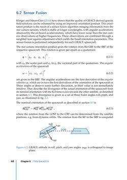 Image of the Page - 44 - in Contributions to GRACE Gravity Field Recovery - Improvements in Dynamic Orbit Integration, Stochastic Modelling of the Antenna Offset Correction, and Co-Estimation of Satellite Orientations