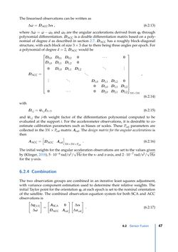 Image of the Page - 47 - in Contributions to GRACE Gravity Field Recovery - Improvements in Dynamic Orbit Integration, Stochastic Modelling of the Antenna Offset Correction, and Co-Estimation of Satellite Orientations