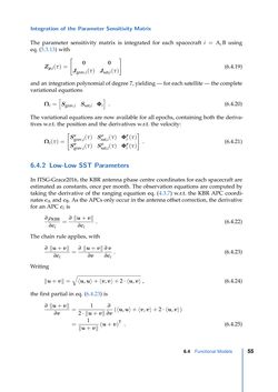 Image of the Page - 55 - in Contributions to GRACE Gravity Field Recovery - Improvements in Dynamic Orbit Integration, Stochastic Modelling of the Antenna Offset Correction, and Co-Estimation of Satellite Orientations