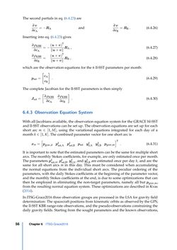 Image of the Page - 56 - in Contributions to GRACE Gravity Field Recovery - Improvements in Dynamic Orbit Integration, Stochastic Modelling of the Antenna Offset Correction, and Co-Estimation of Satellite Orientations