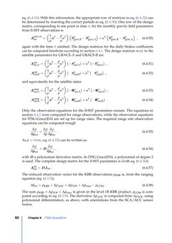 Image of the Page - 60 - in Contributions to GRACE Gravity Field Recovery - Improvements in Dynamic Orbit Integration, Stochastic Modelling of the Antenna Offset Correction, and Co-Estimation of Satellite Orientations
