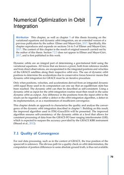 Image of the Page - 79 - in Contributions to GRACE Gravity Field Recovery - Improvements in Dynamic Orbit Integration, Stochastic Modelling of the Antenna Offset Correction, and Co-Estimation of Satellite Orientations