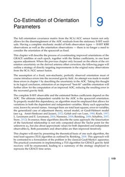 Image of the Page - 119 - in Contributions to GRACE Gravity Field Recovery - Improvements in Dynamic Orbit Integration, Stochastic Modelling of the Antenna Offset Correction, and Co-Estimation of Satellite Orientations