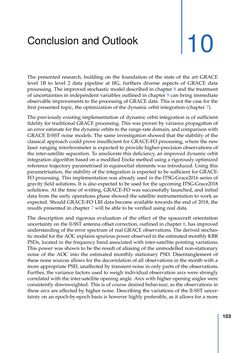Image of the Page - 153 - in Contributions to GRACE Gravity Field Recovery - Improvements in Dynamic Orbit Integration, Stochastic Modelling of the Antenna Offset Correction, and Co-Estimation of Satellite Orientations
