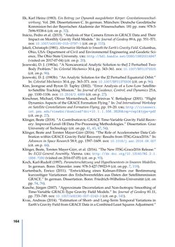 Image of the Page - 164 - in Contributions to GRACE Gravity Field Recovery - Improvements in Dynamic Orbit Integration, Stochastic Modelling of the Antenna Offset Correction, and Co-Estimation of Satellite Orientations