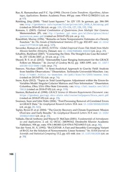 Image of the Page - 166 - in Contributions to GRACE Gravity Field Recovery - Improvements in Dynamic Orbit Integration, Stochastic Modelling of the Antenna Offset Correction, and Co-Estimation of Satellite Orientations