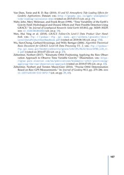 Image of the Page - 167 - in Contributions to GRACE Gravity Field Recovery - Improvements in Dynamic Orbit Integration, Stochastic Modelling of the Antenna Offset Correction, and Co-Estimation of Satellite Orientations