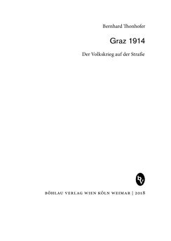 Image of the Page - (000003) - in Graz 1914 - Der Volkskrieg auf der Straße