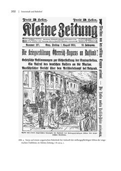Bild der Seite - 202 - in Graz 1914 - Der Volkskrieg auf der Straße