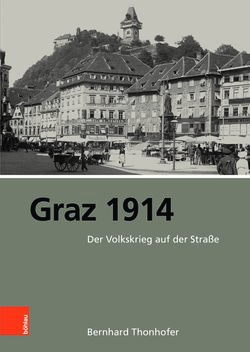 Image of the Page - Einband vorne - in Graz 1914 - Der Volkskrieg auf der Straße