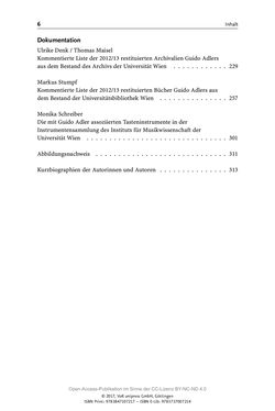 Image of the Page - 6 - in Guido Adlers Erbe - Restitution und Erinnerung an der Universität Wien