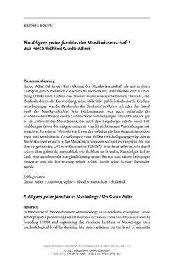 Bild der Seite - 15 - in Guido Adlers Erbe - Restitution und Erinnerung an der Universität Wien
