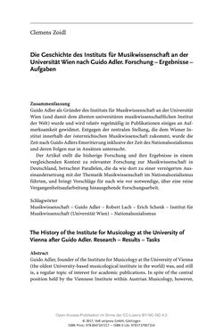 Bild der Seite - 45 - in Guido Adlers Erbe - Restitution und Erinnerung an der Universität Wien