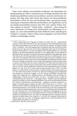 Image of the Page - 74 - in Guido Adlers Erbe - Restitution und Erinnerung an der Universität Wien