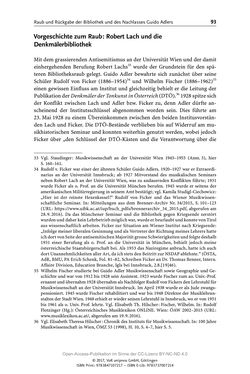 Image of the Page - 93 - in Guido Adlers Erbe - Restitution und Erinnerung an der Universität Wien