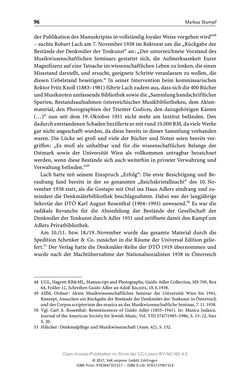 Image of the Page - 96 - in Guido Adlers Erbe - Restitution und Erinnerung an der Universität Wien
