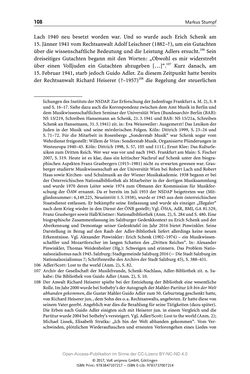 Image of the Page - 108 - in Guido Adlers Erbe - Restitution und Erinnerung an der Universität Wien