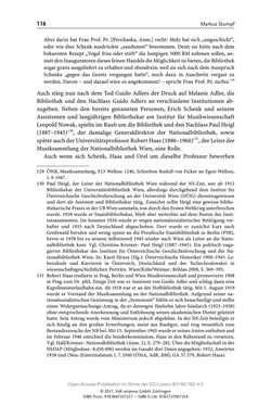 Image of the Page - 116 - in Guido Adlers Erbe - Restitution und Erinnerung an der Universität Wien