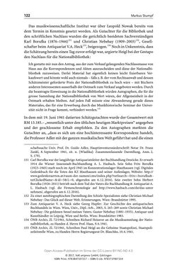 Image of the Page - 122 - in Guido Adlers Erbe - Restitution und Erinnerung an der Universität Wien